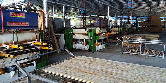 細木工板（大芯板）日產量500張平接板解決方案